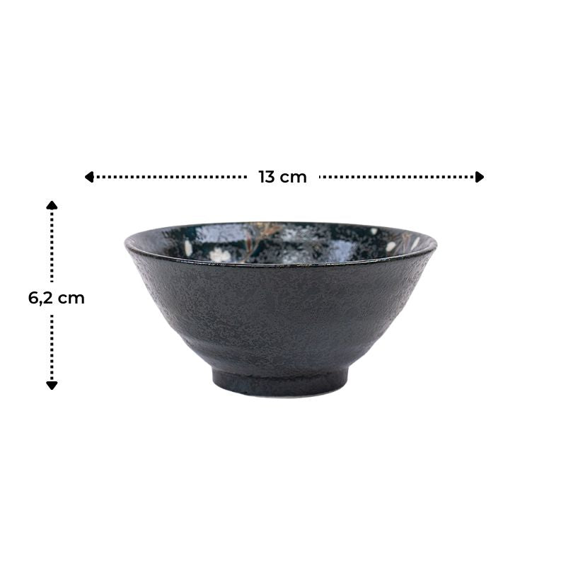 Ciotola Giapponese per Riso Kuro Sakura