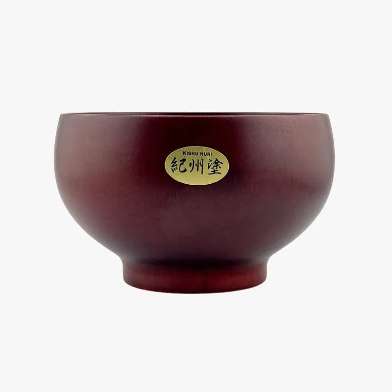 Ciotola giapponese in legno Kishu Nuri