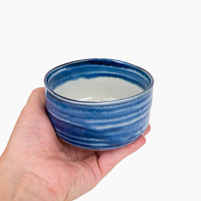 Ciotola Matcha Giapponese – Blu Cobalto
