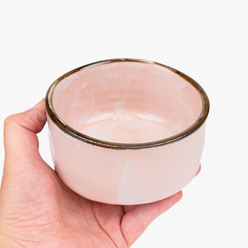 Ciotola Matcha Giapponese – Chawan Rosa