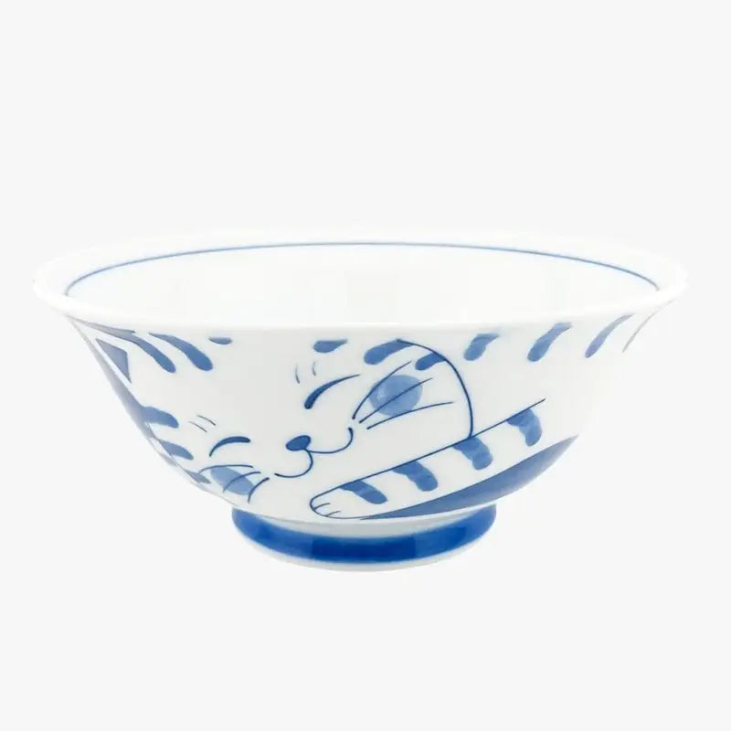 Ciotola giapponese Neko Blue