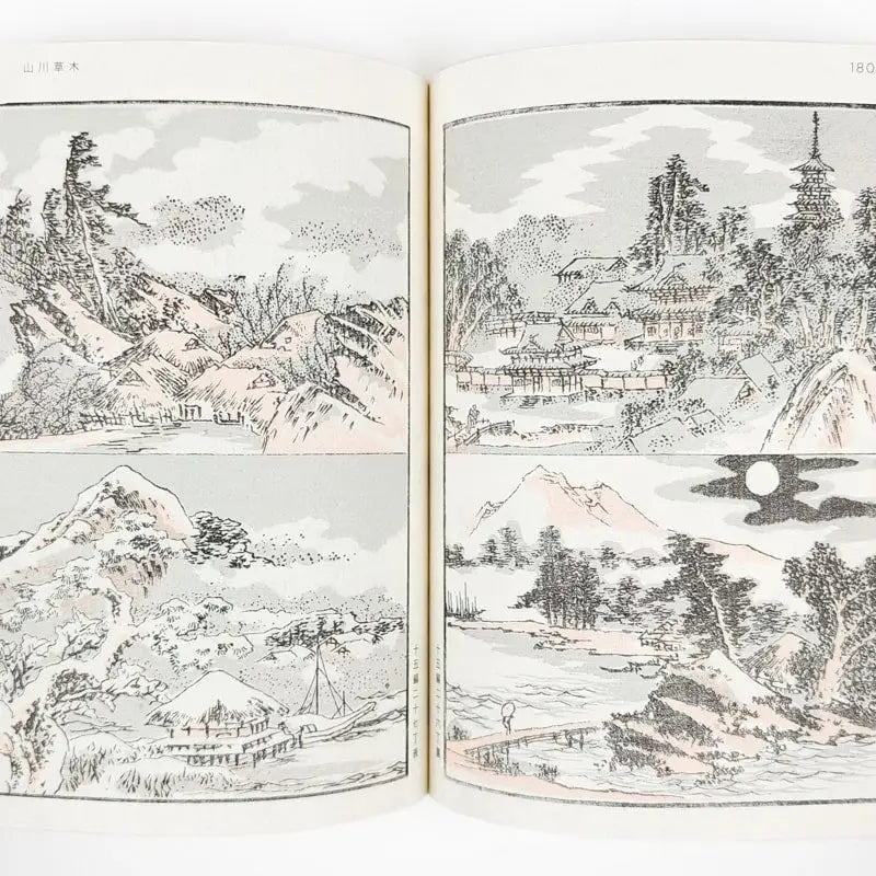 Cofanetto di libri d'arte manga di Hokusai