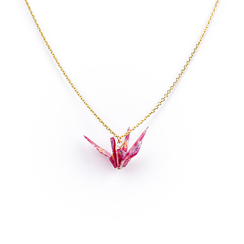 Collana Giapponese - Ciondolo Gru Origami