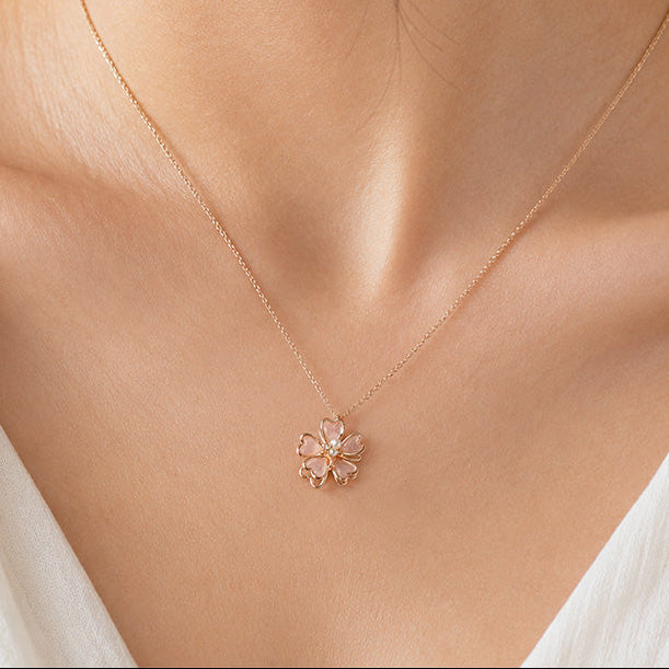 Collana Giapponese - Ciondolo Sakura