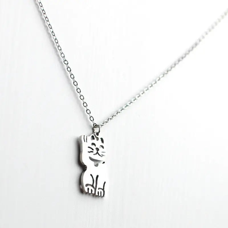 Collana giapponese Maneki Neko