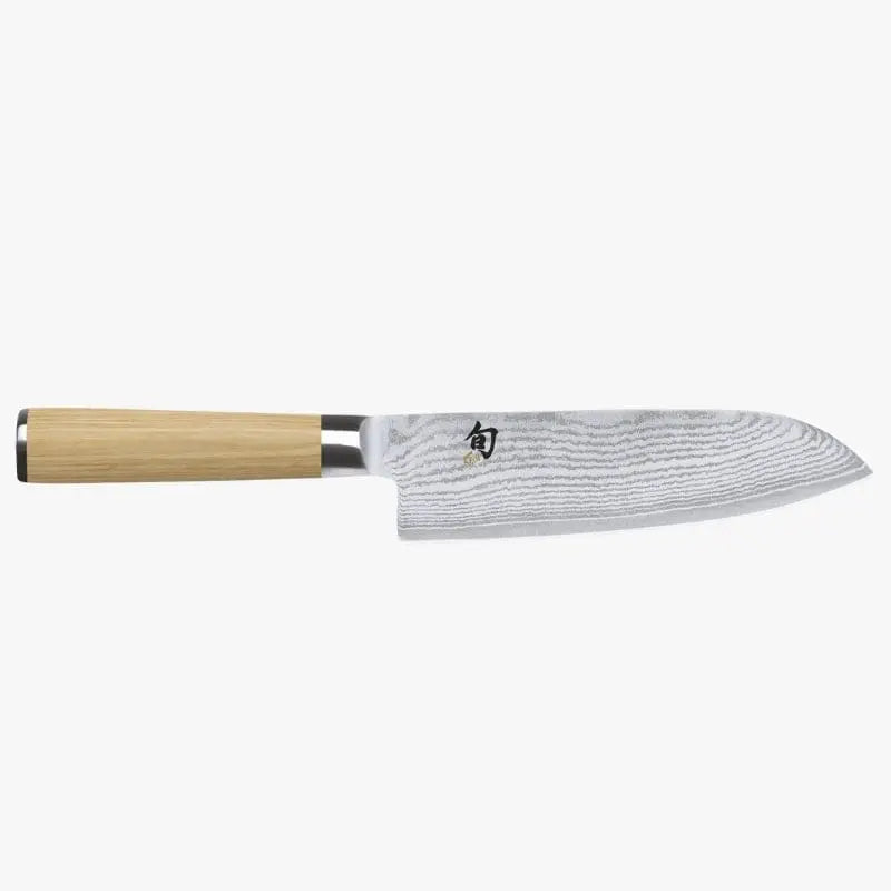 Coltello Santoku Shun Classic White 18 cm