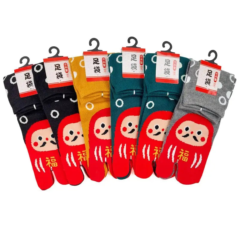 Calzini Daruma Tabi - 6 paia - EU 36-40