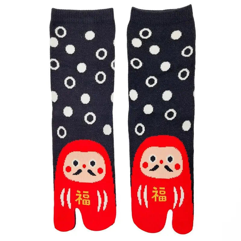 Calzini Daruma Tabi - 6 paia - EU 36-40