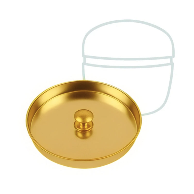 Coperchio per scatola da tè rotonda