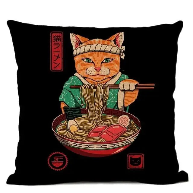 Copricuscino giapponese - Master Ramen - 45x45cm