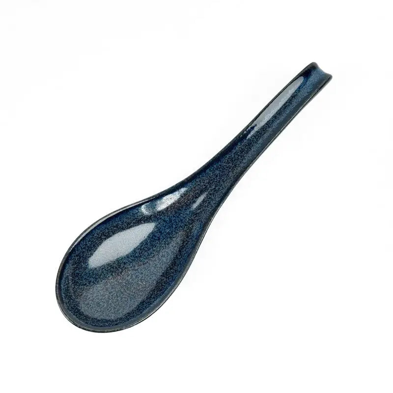 Cucchiaio da ramen giapponese blu