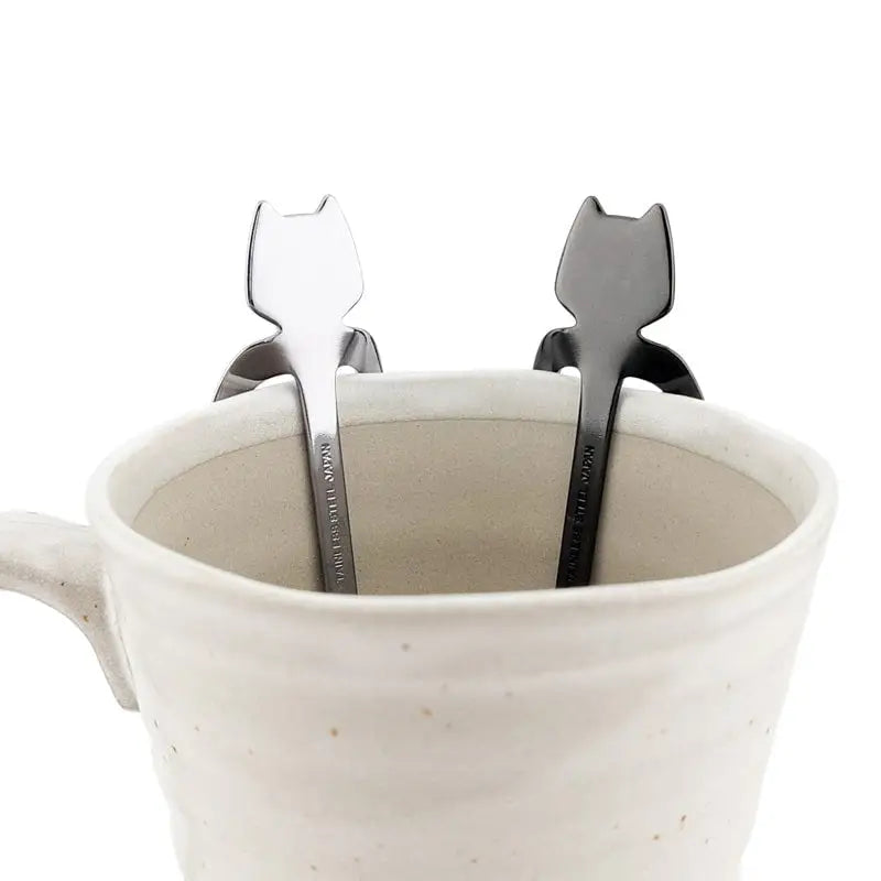 Cucchiaio da tè giapponese Gatto neko