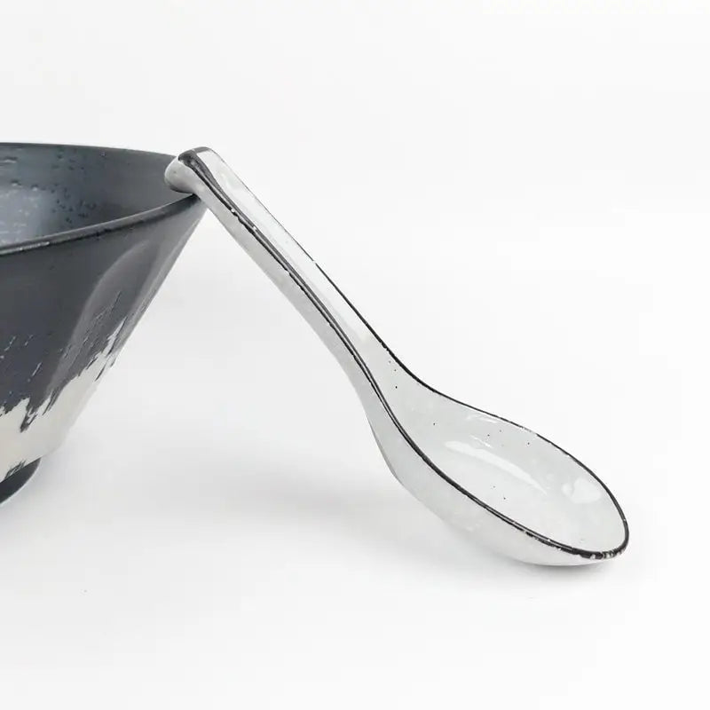 Cucchiaio da ramen in porcellana