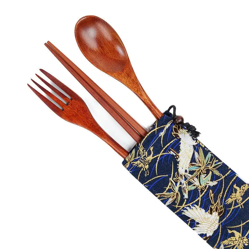 Custodia per bacchette giapponesi Tsuru