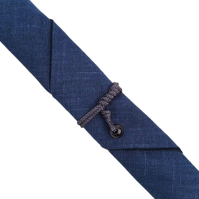 Custodia per bacchette giapponesi blu