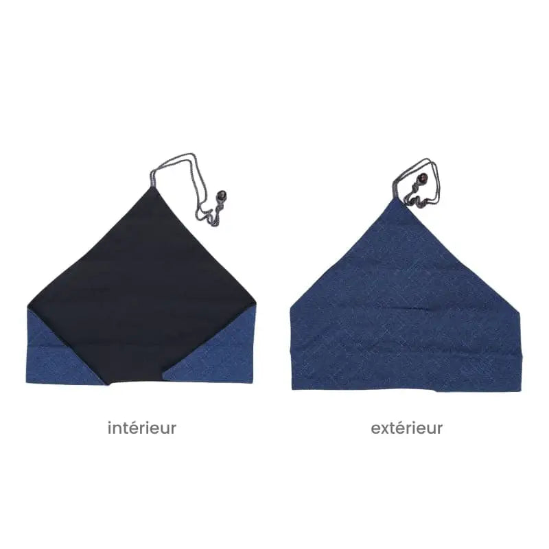 Custodia per bacchette giapponesi blu