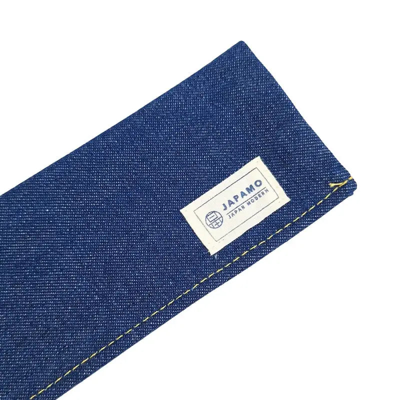 Custodia per bacchette giapponesi in denim