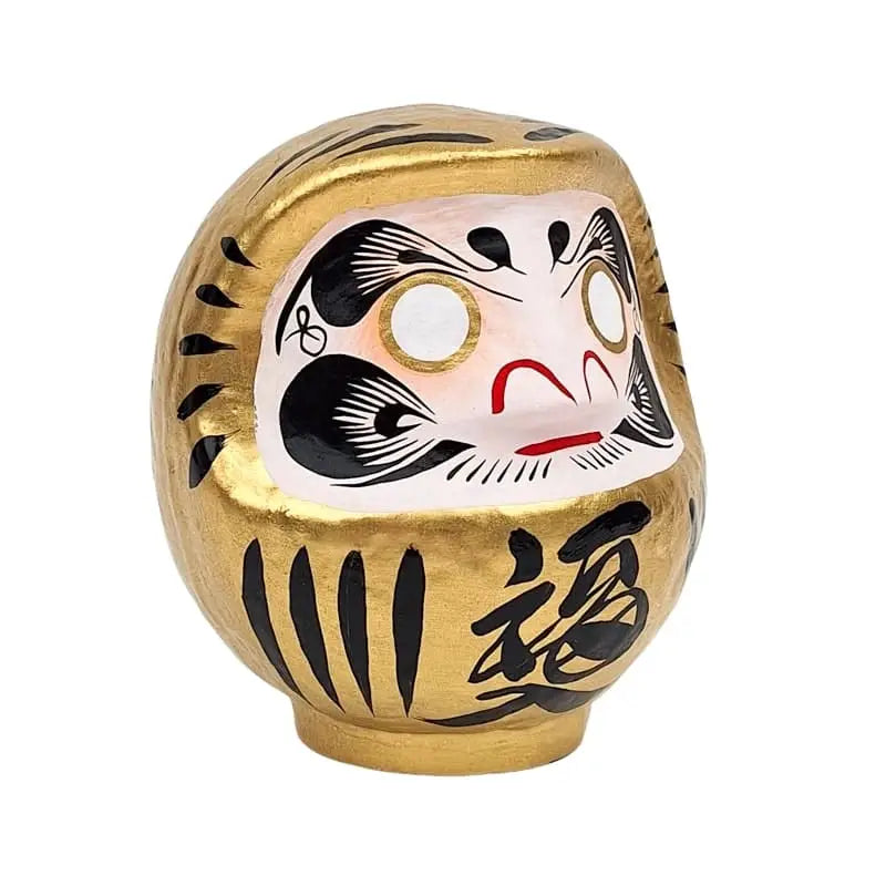 Daruma d'oro giapponese - da 9 a 15 cm