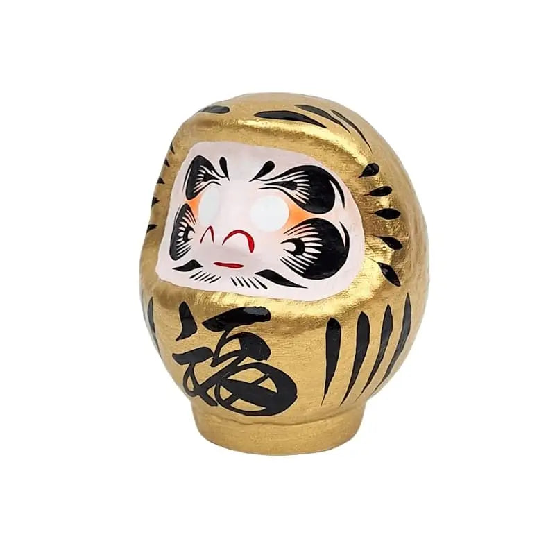 Daruma d'oro giapponese - da 9 a 15 cm