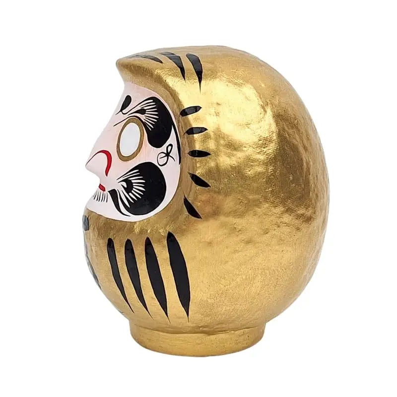 Daruma d'oro giapponese - da 9 a 15 cm