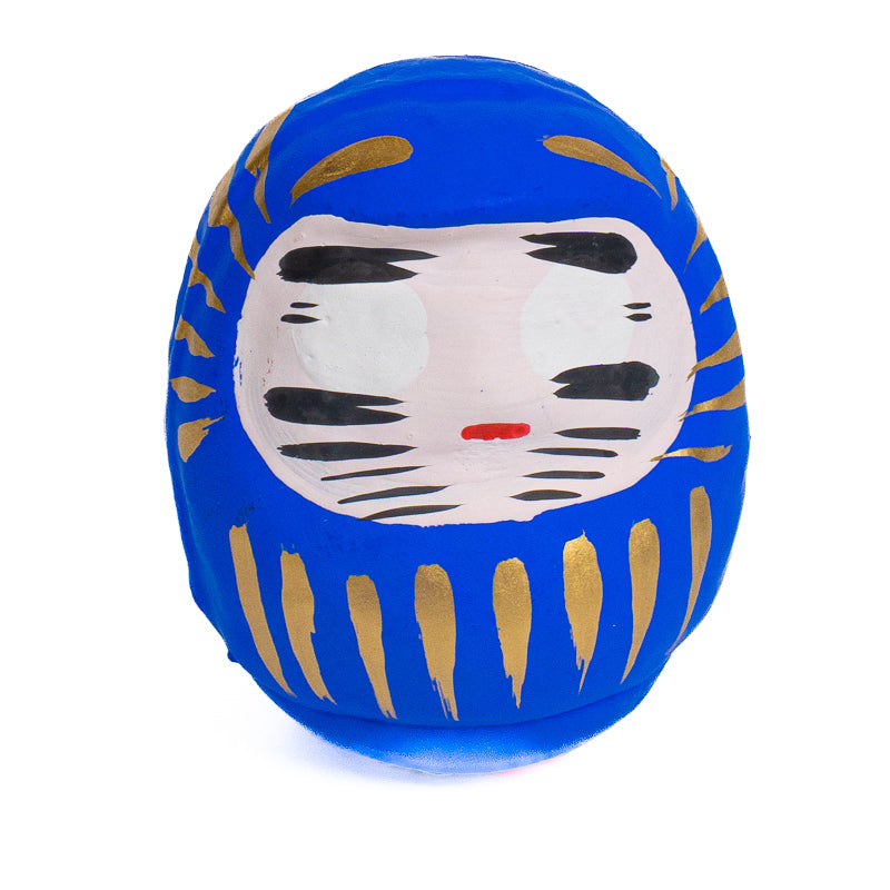 Daruma Giapponese 6 cm - Vari Colori Blu