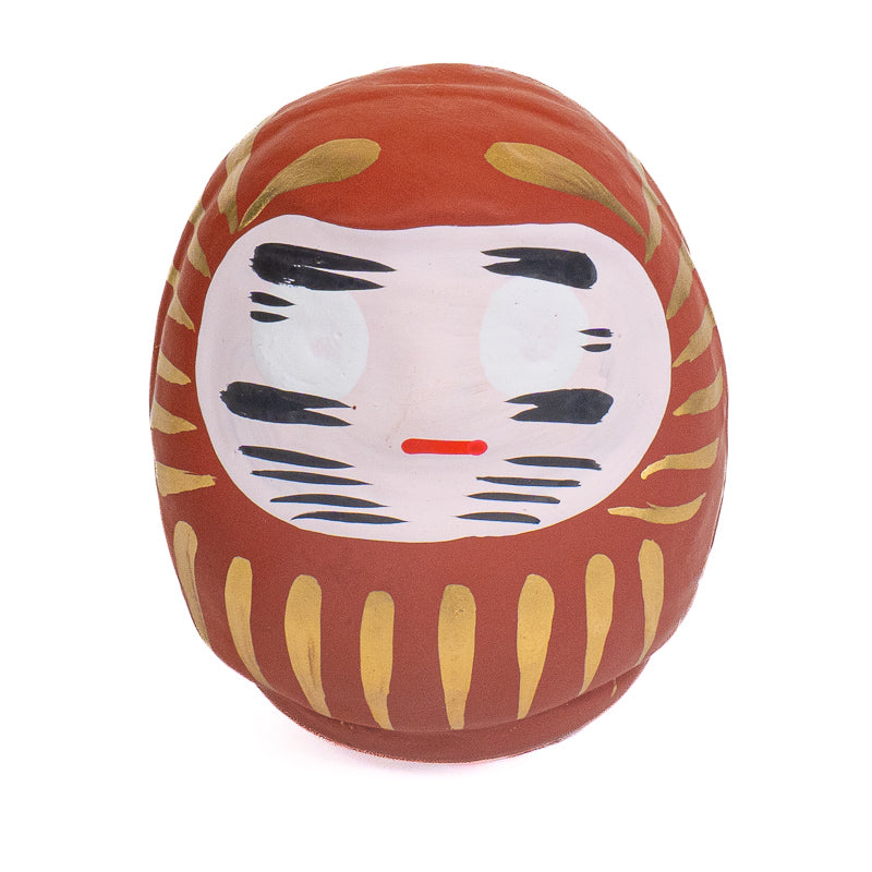 Daruma Giapponese 6 cm - Vari Colori Marrone
