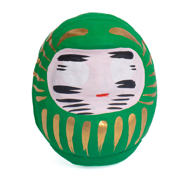 Daruma Giapponese 6 cm - Vari Colori Verde