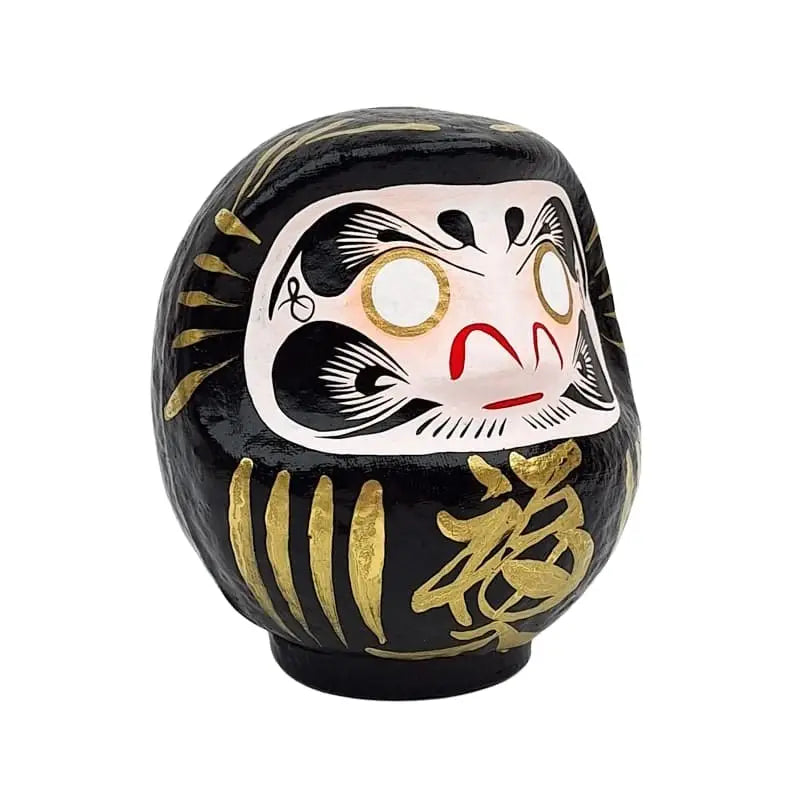 Daruma giapponese nera - da 9 a 15 cm