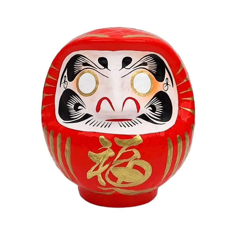 Daruma giapponese rossa - da 9 a 15 cm - 12 cm