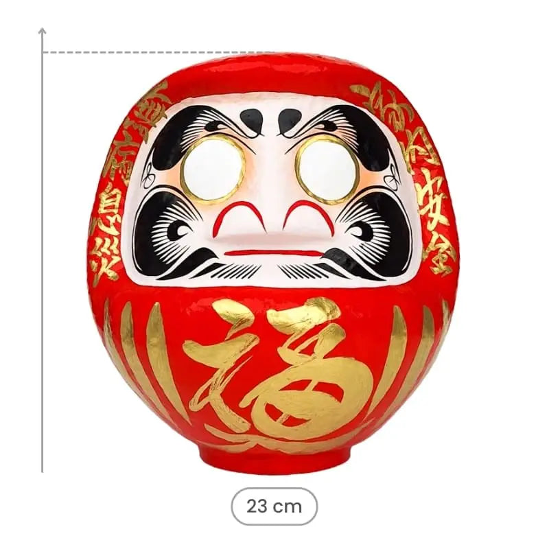 Daruma rosso grande - 23 cm