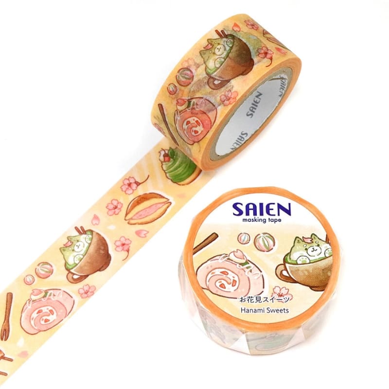 Dolci giapponesi Washi Tape Hanami