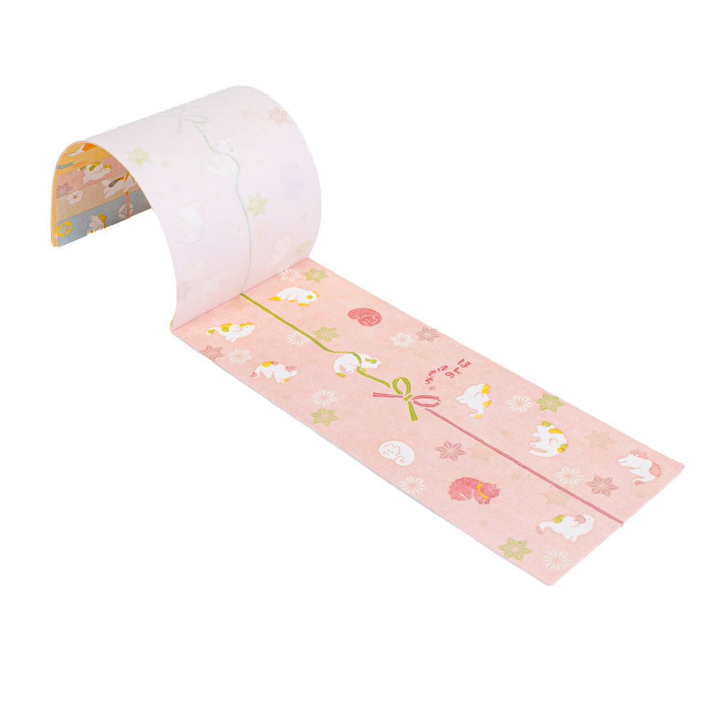 Fasce Regalo Giapponesi in Carta Washi - Gatti Nyanko