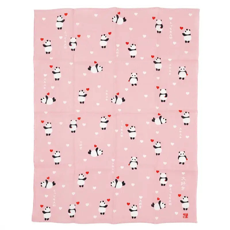 Fazzoletto con panda giapponese
