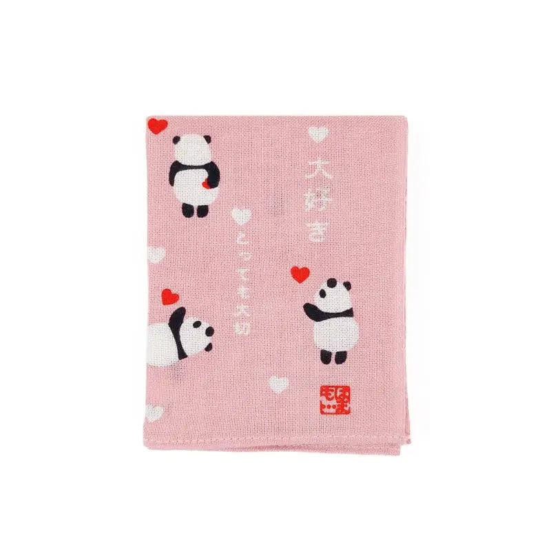 Fazzoletto con panda giapponese