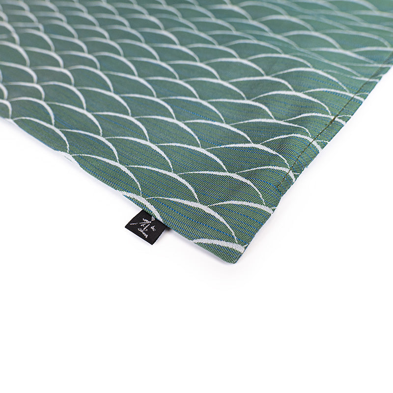 Federa Giapponese Tsumugi Verde - 50x50 cm