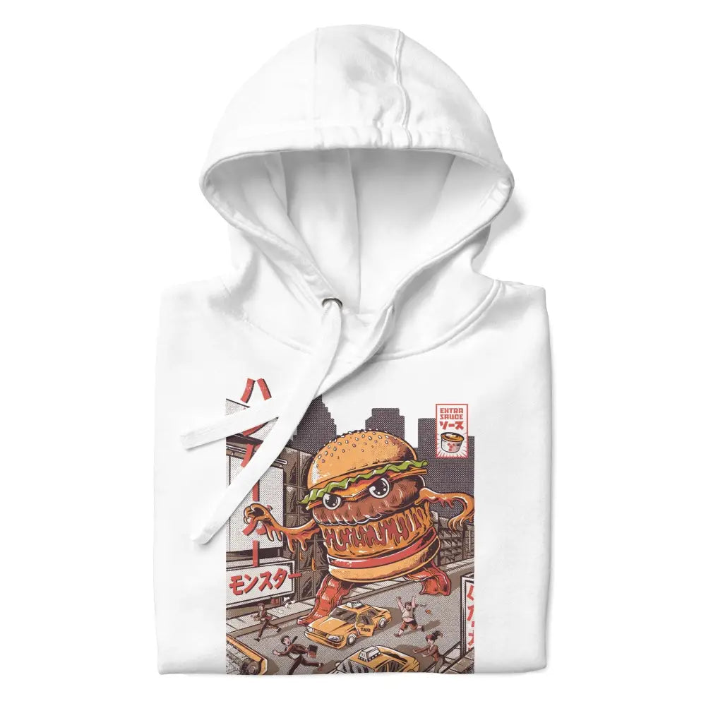 Felpa giapponese Burgerzilla
