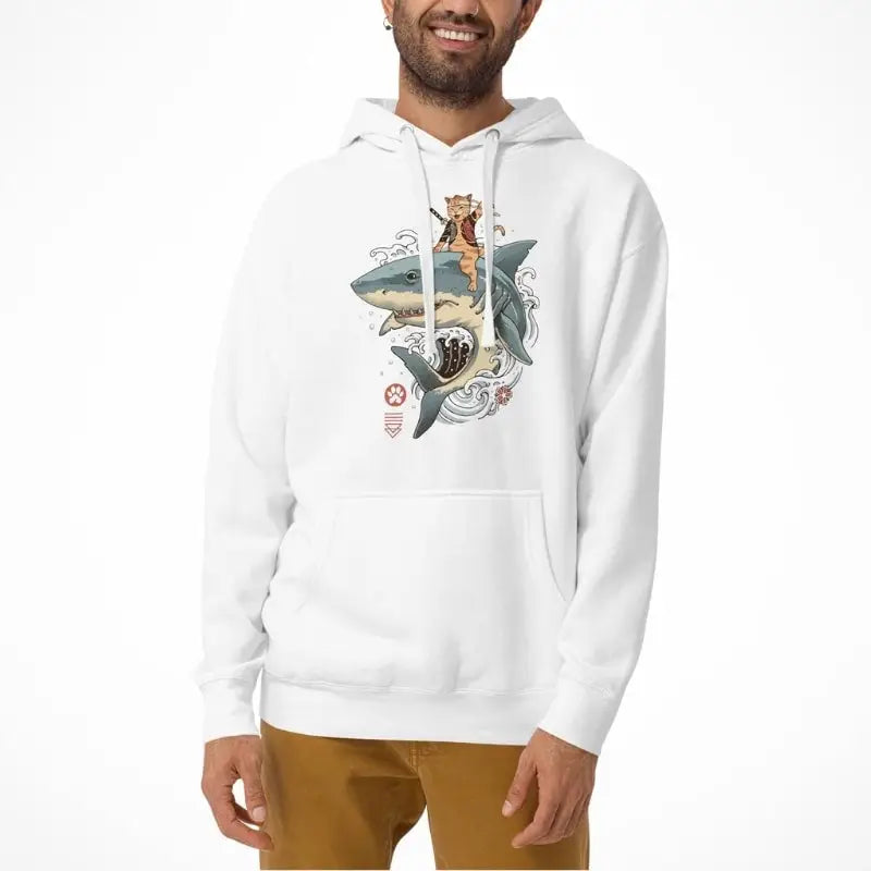 Felpa giapponese Neko Shark