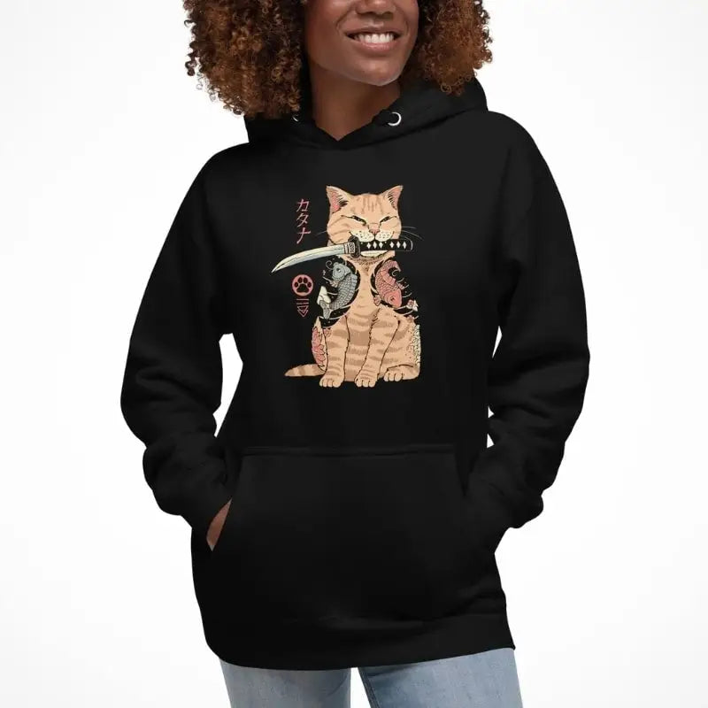 Felpa giapponese Neko Yakuza