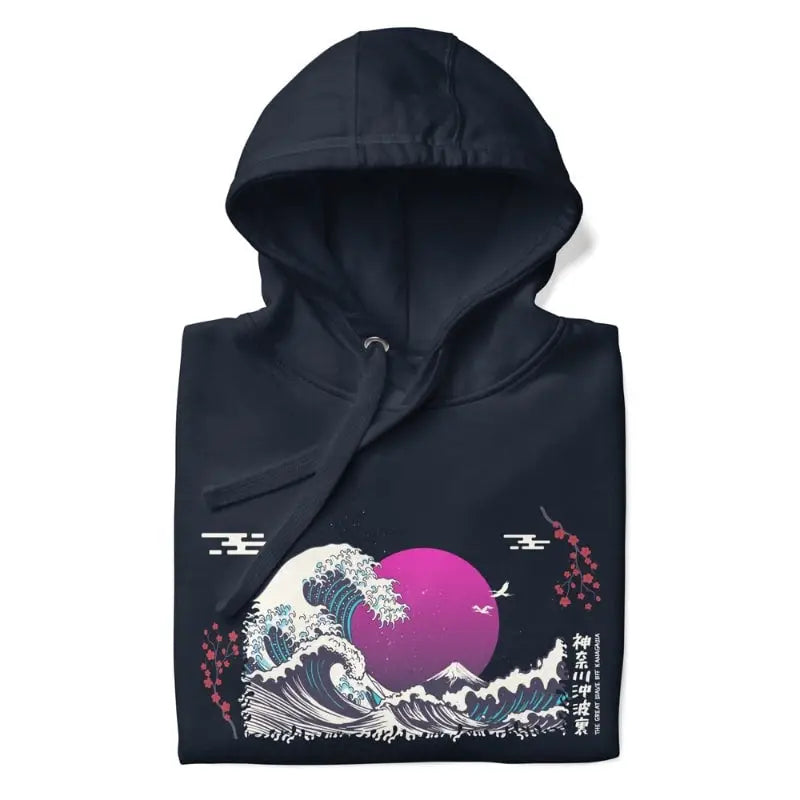 Felpa giapponese Purple Wave