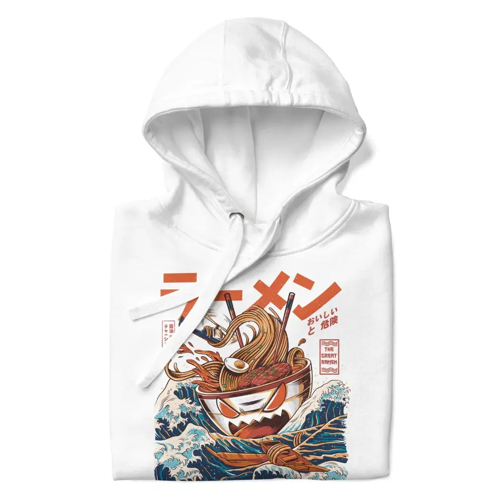Felpa giapponese The Great Ramen of Kanagawa