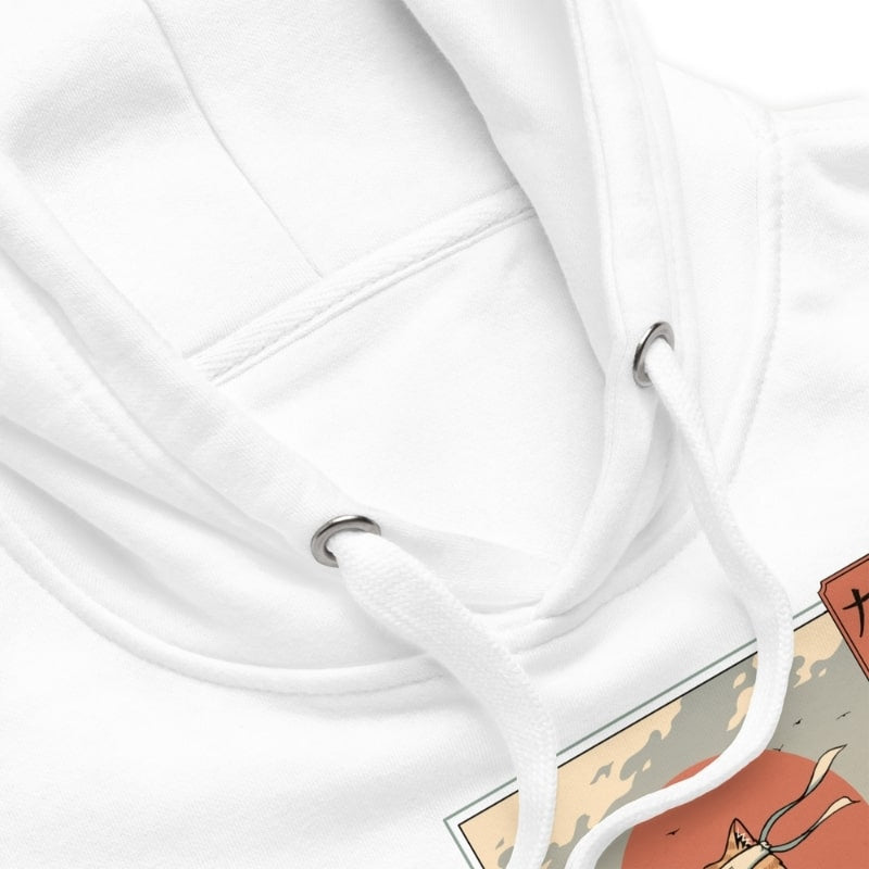 Felpa giapponese Ukiyo-e Neko Assassin