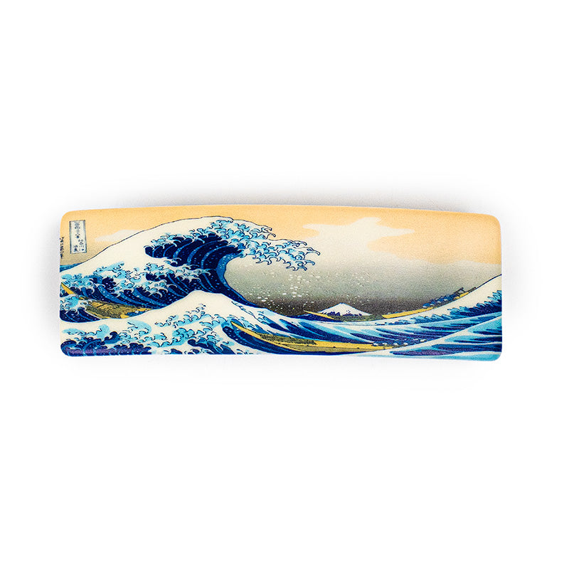 Fermaglio per Capelli Giapponese - Grande Onda di Kanagawa