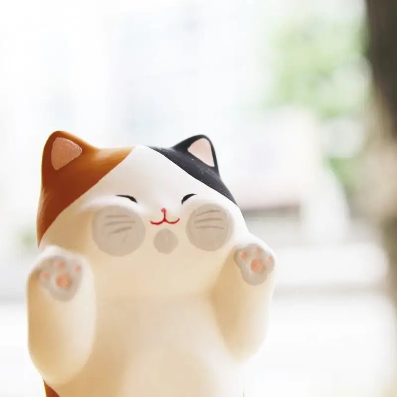 Figurina gatto tigrato Kawaii