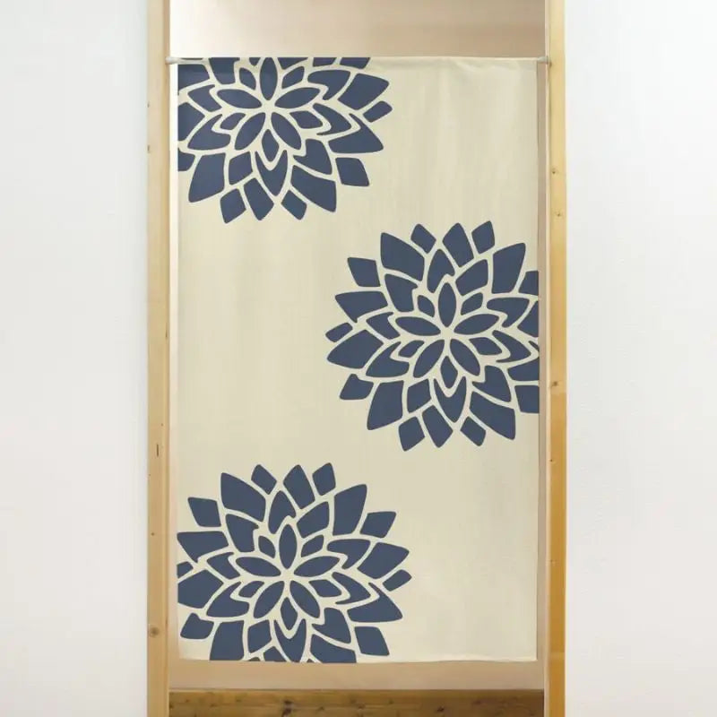 Fiore di loto giapponese Noren - 85 x 150 cm