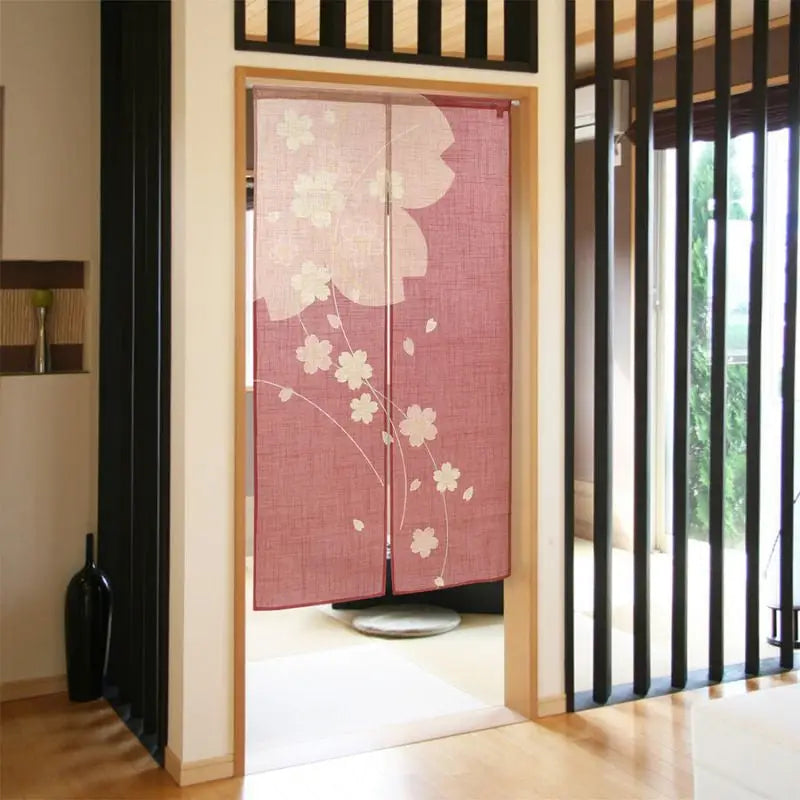 Fiore giapponese Noren Sakura - 85 x 150 cm