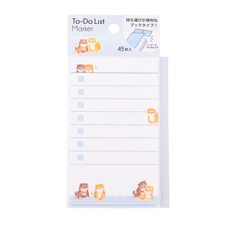 Foglietti Adesivi To-Do - Mameshiba Kawaii