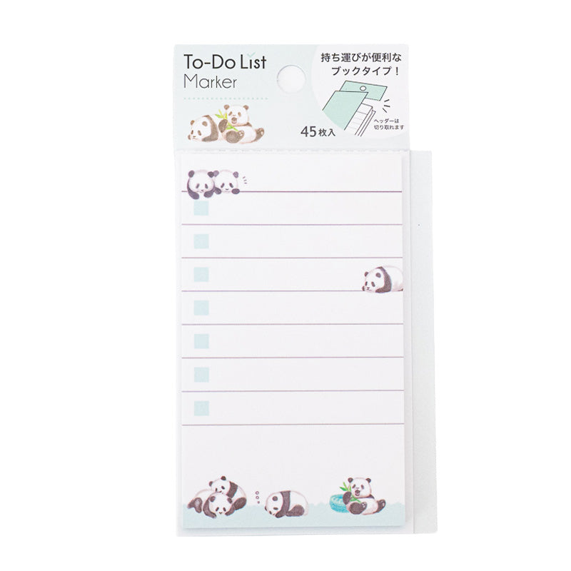 Foglietti Adesivi To-Do - Panda Kawaii