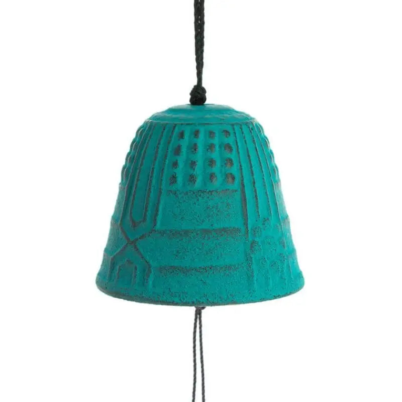 Furin Iwachu - suoneria giapponese turchese - 4,5 cm
