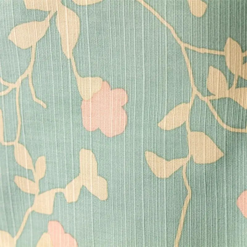 Furoshiki giapponese fiorito - 90cm x 90cm