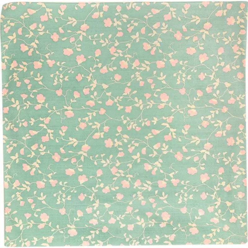 Furoshiki giapponese fiorito - 90cm x 90cm